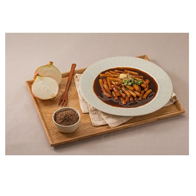 
Korean Nighttime Snack Mimi Jjajang Topokki microwave cook 