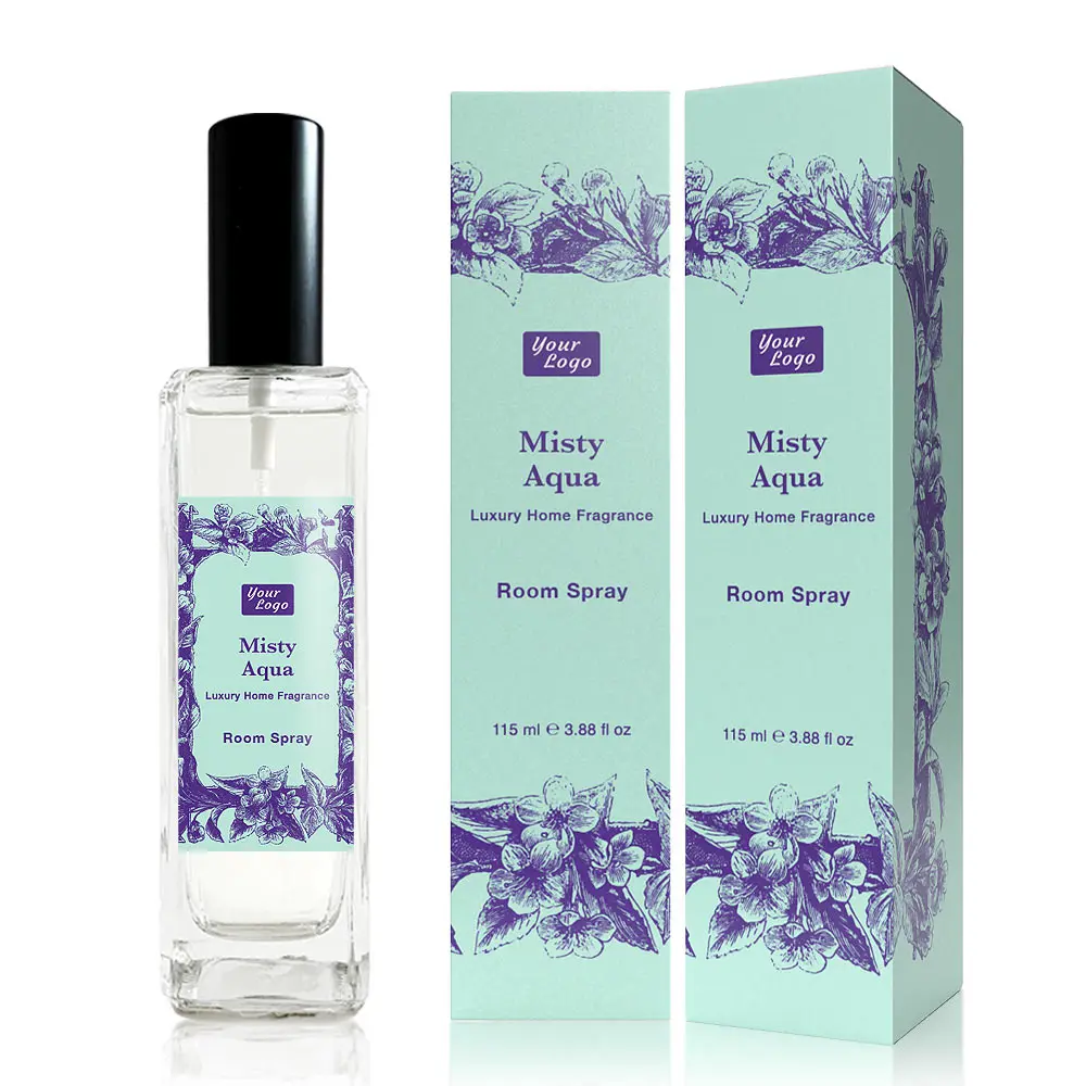 
Private Label Room Spray Air Freshener Custom Scents Fragrance with Glass Bottle 