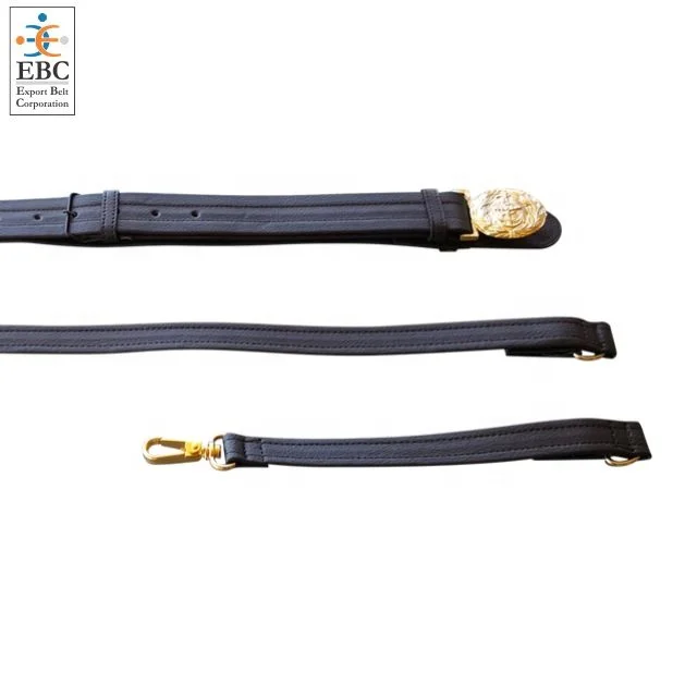OEM Leather Sword belts Slings and Frogs Ceremonial Attire