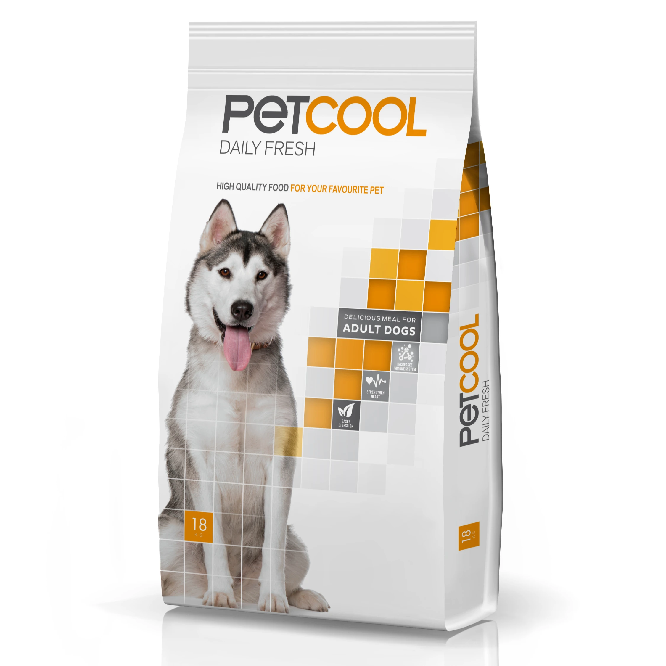  Сухой корм для собак. PetCool ежедневное свежее с курицей взрослых собак всех