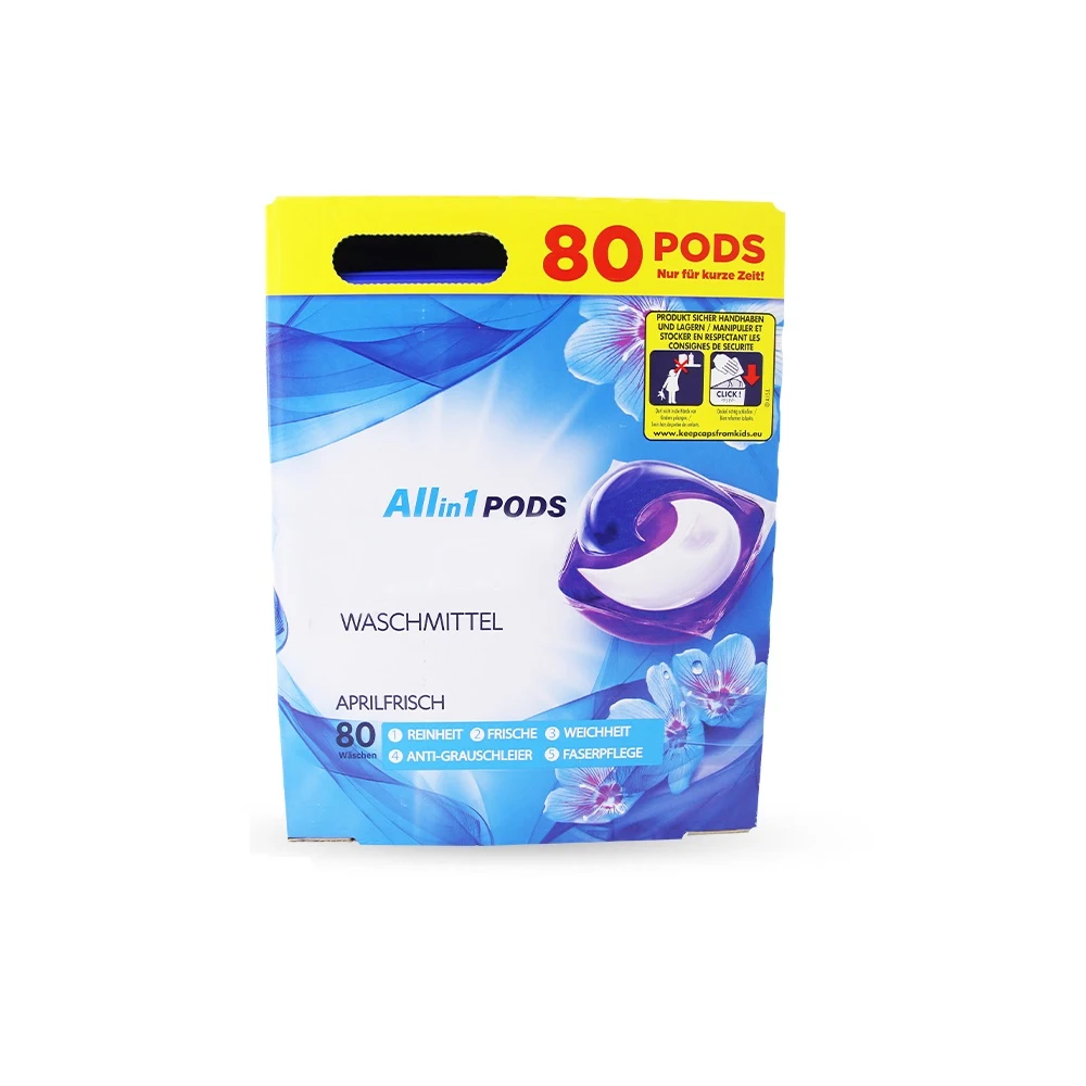 All in 1 - April Freshness Pods Liquid Laundry Detergent Capsule Special Price for SuperSeptember