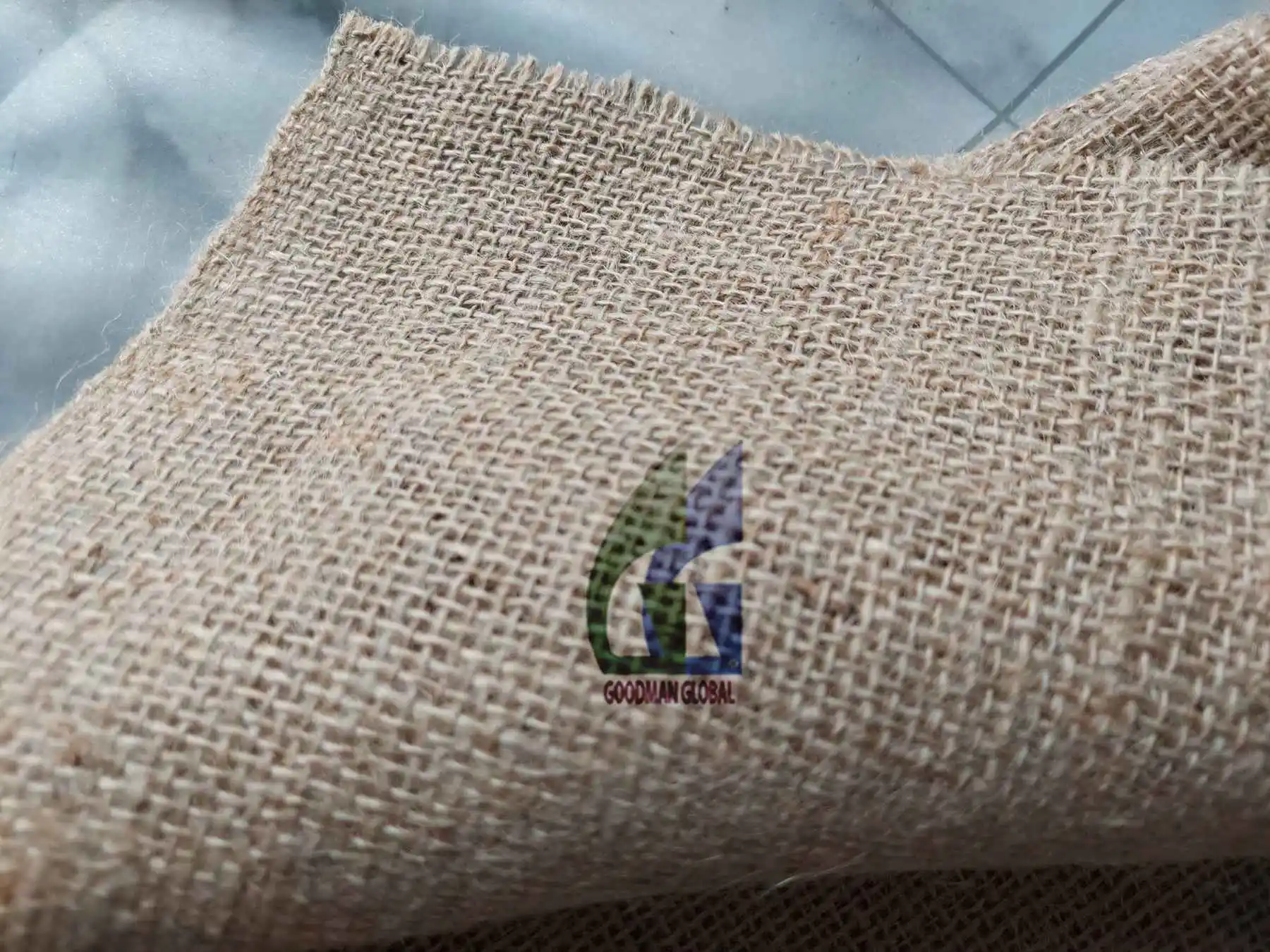 10 унций Hessian ткань 100 см 305 г/кв. М Джутовая Ткань для производства пищевого класса кешью мешочек с песком оптовая продажа Goodman Global Бангладеш