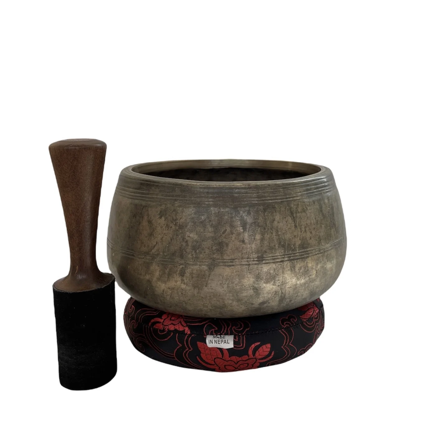 Antique Mani Singing Bowls, Tibetan Singing Bowl Religious SCULPTURE Buddhism Personalized Custom Logo Art & Collectible Brass