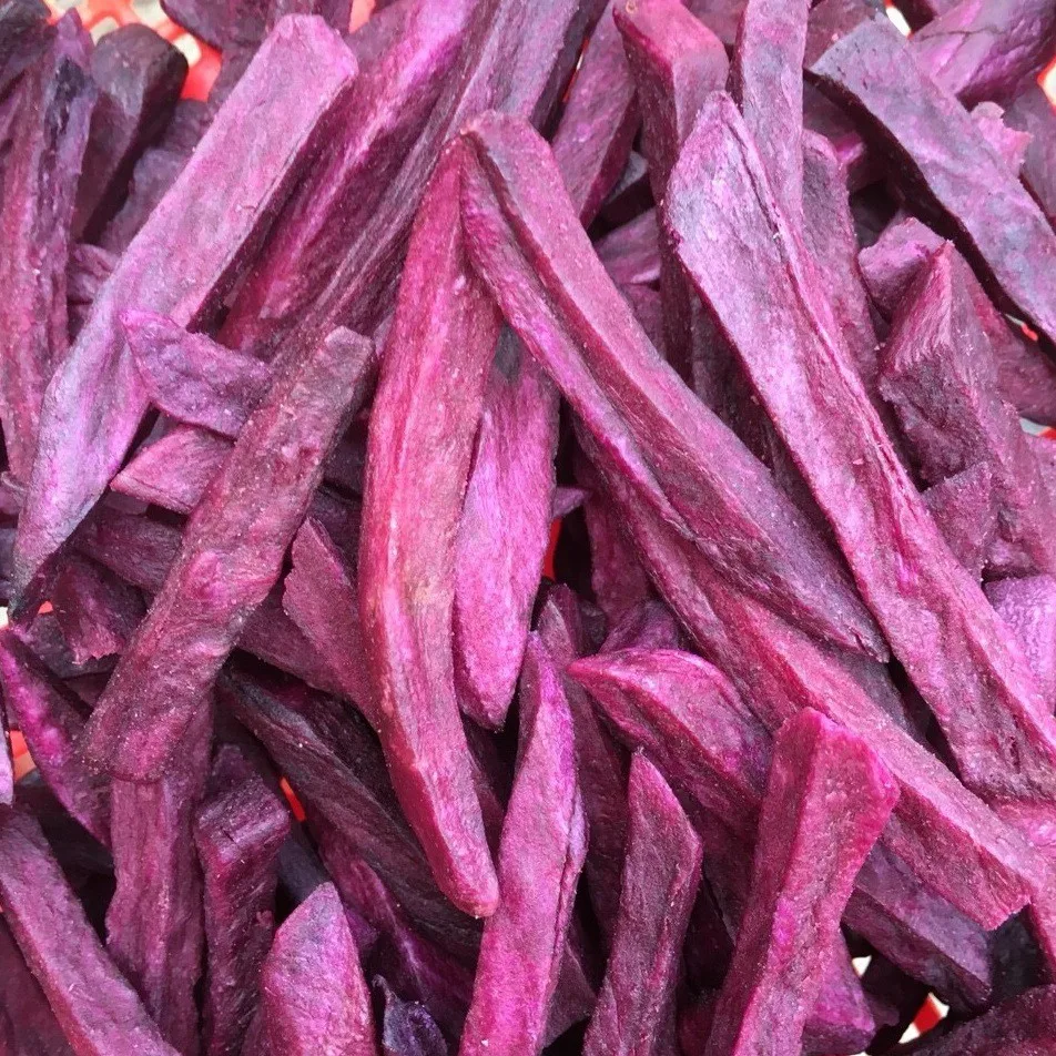 Wholesale Stick Fresh Dried Purple sweet potato 100% Premium Quality Organic Potato Export made in Vietnam Healthy Snack