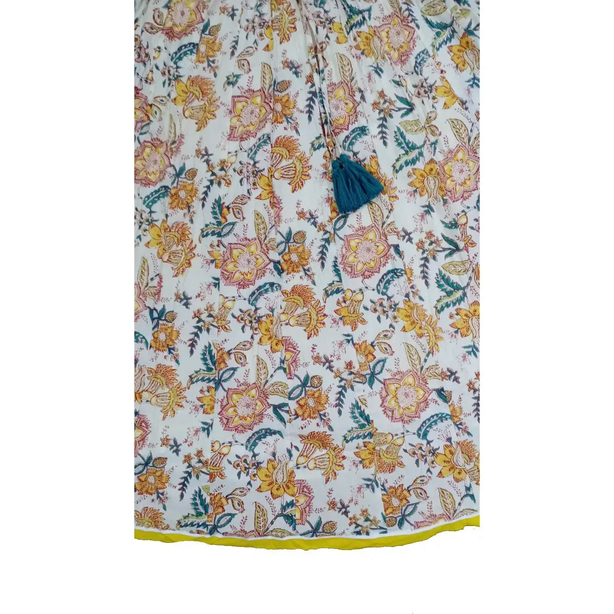 Latest Hand Block Print Cotton Skirt - Indian Ethnic Skirt