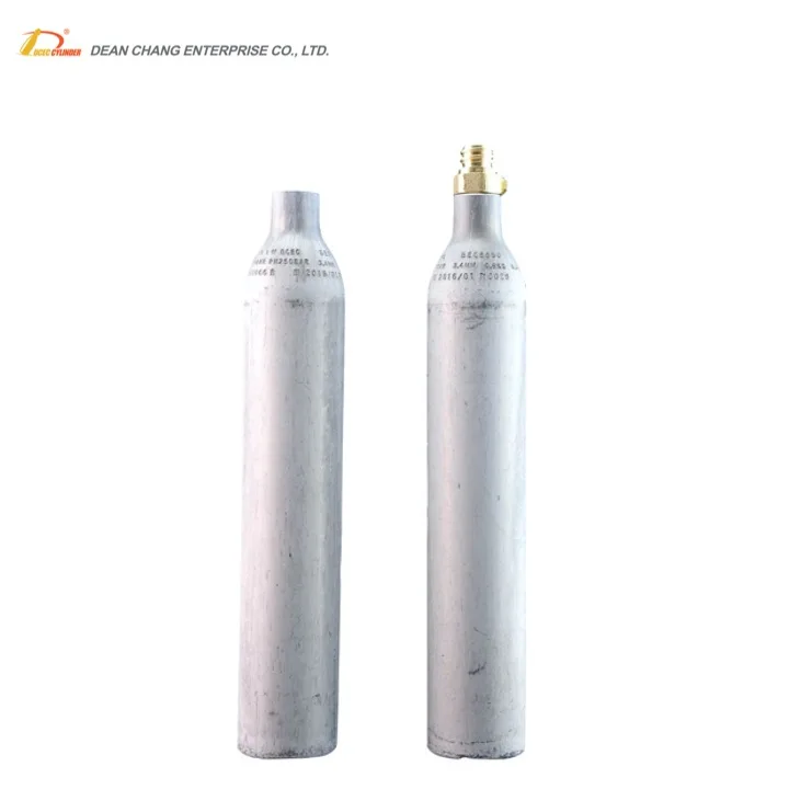 CO2 166bar 425g gas soda cylinder for sparkling water with valve