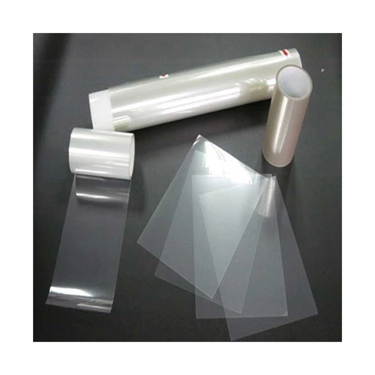 High Clarity Acrylic Coated Transparency Plain Clear Polyester BOPET Films from Top Listed Indian Manufacturer