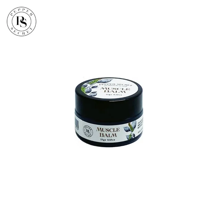 
Pepper Secret Natural Herbal Blackpepper Muscle Balm - 15gr 