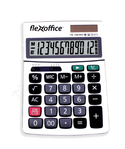 Cheap Classic Plastic Solar Dual Power Supply General Purpose Calculator FO-CAL02S