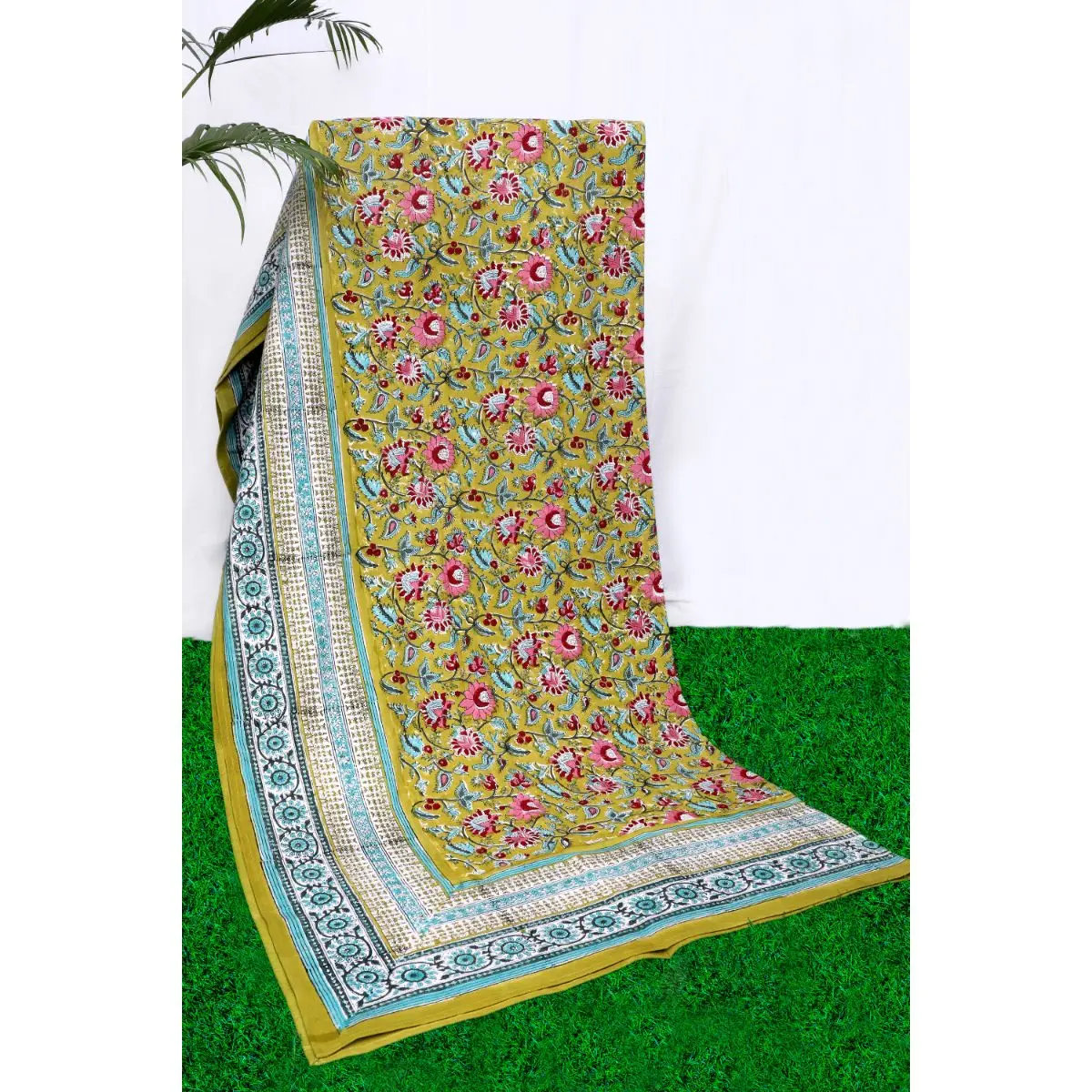 Indian hand block print table cover wholesale manufacturer of table linens wedding table cloth