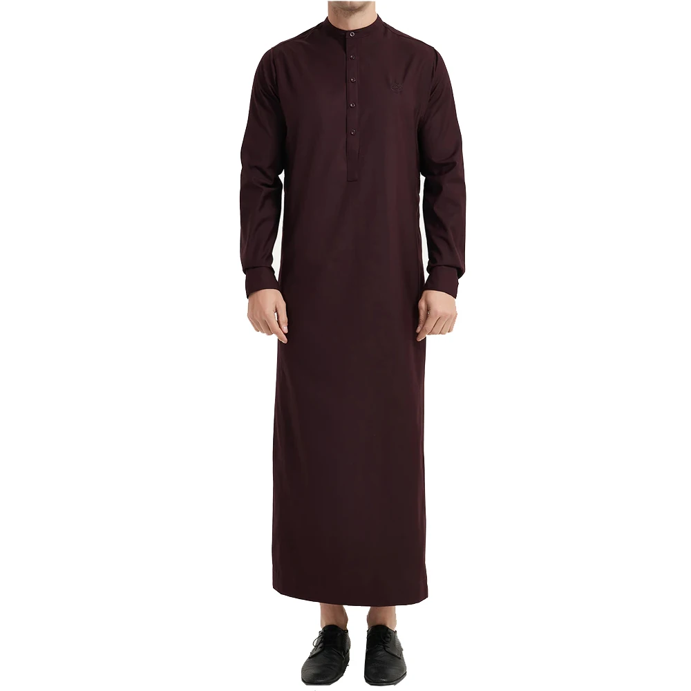 Long Muslim Mens Thobes Manufacturer Modern Islamic Wholesale Luxury Dishdasha Kaftan Custom Abaya
