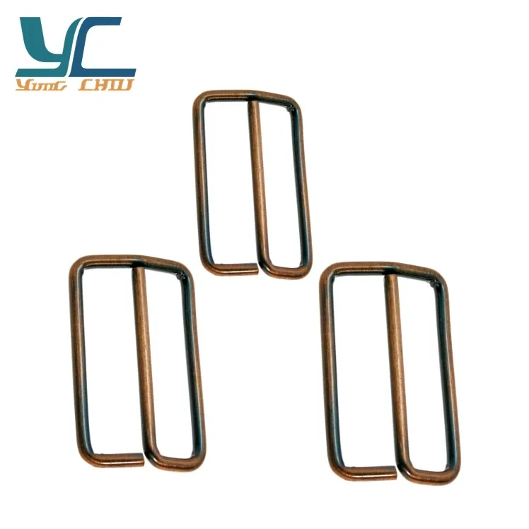 25mm nickel iron sliders adjustable for straps