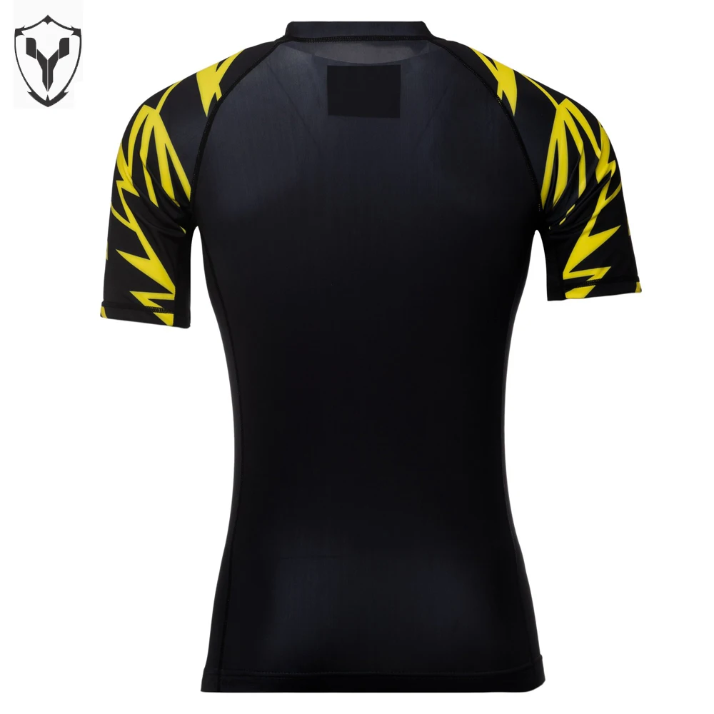 Custom Full Sublimated Compression Clothing OEM Latest Style High Quality Fitness Gym Wear MMA Rash Guard