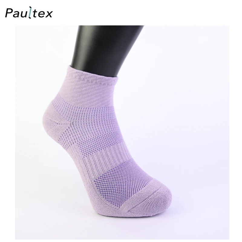 Double Terry Loops Bamboo Mens Ankle Socks for Running