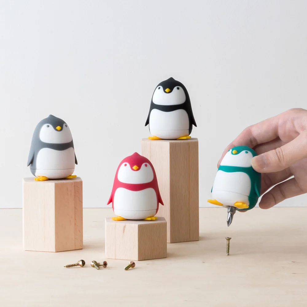 Functional Penguin Screwdriver with Iceberg Home Decor Tool Set and Gift for Promotion