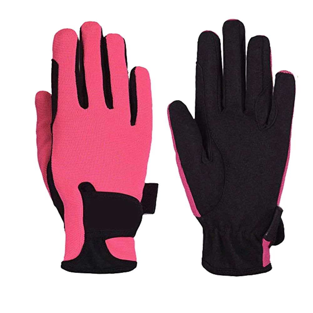 2021 Custom high quality horse riding gloves by qaswa sports