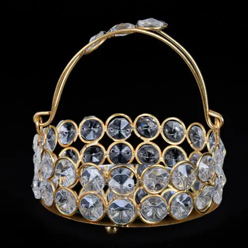 Beautiful and Luxury Small Crystal round Boxes for Gifting Jewellery Mosaic Jewel Case with Stone Theme for Christmas Decor