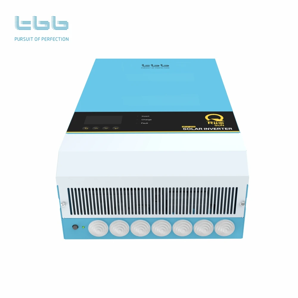 
TBB RiiO Sun 3KW 5KW UPS class switching speed 48v inverter charger pure sine wave All in one MPPT 