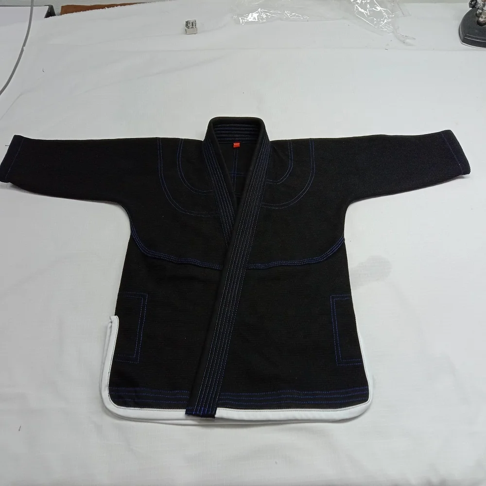 Cheap Martial Arts top quality bjj gi Brazilian Jiu Jitsu GI with Preshrunk Fabric and Free White Belt With gis