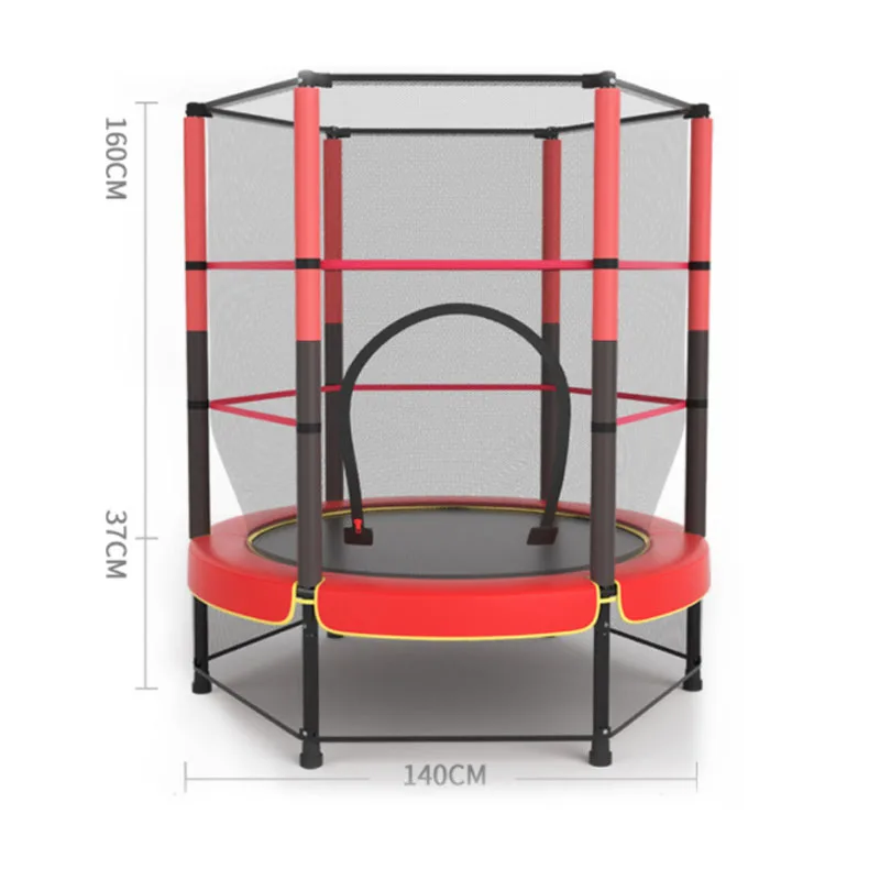 Manufacturers 4.5FT Trampoline Accessories Outdoor Kid Toys Stainless Steel Jumping Trampoline