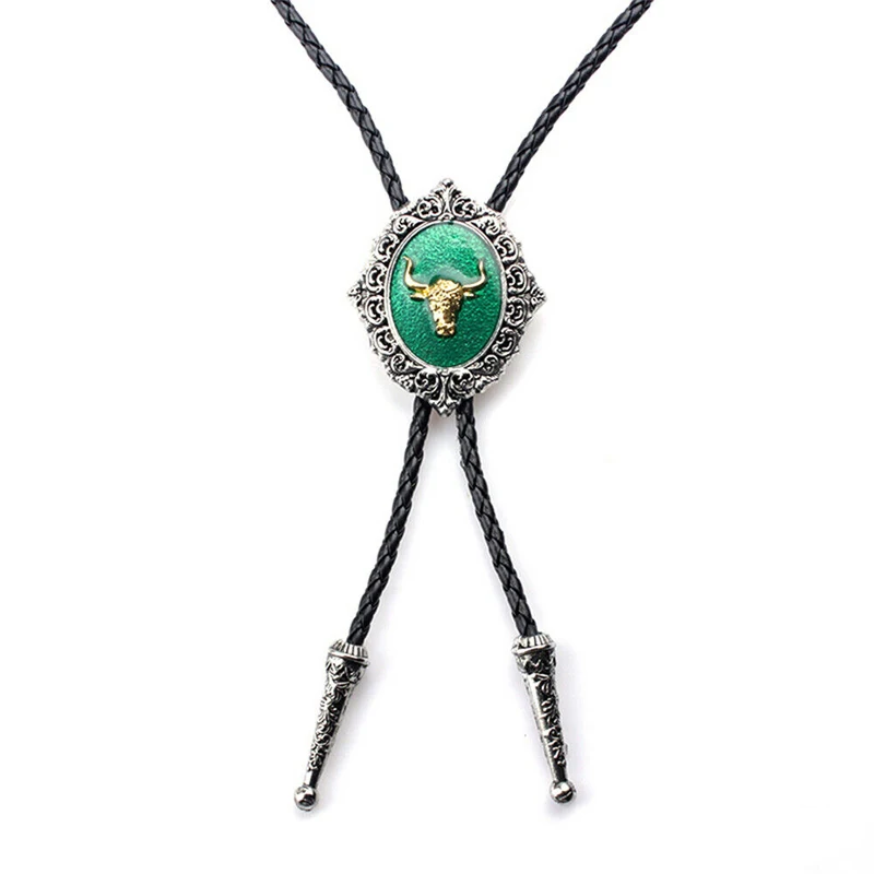 High quality custom bolo tie cowboy necklace