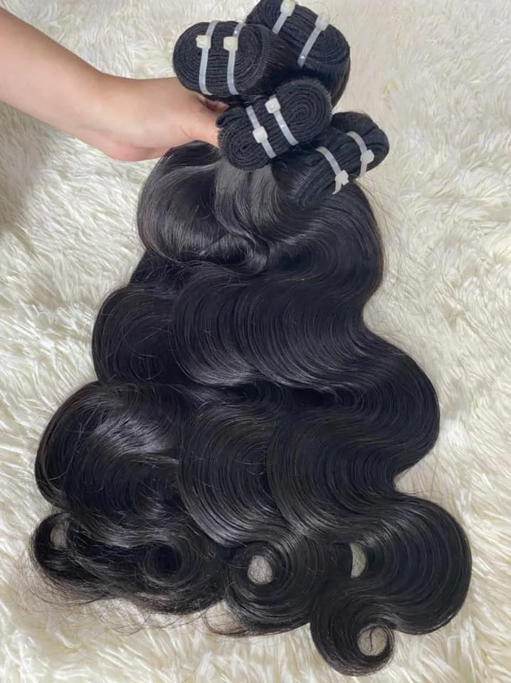 Vietnam Export Products  double drawn vietnamese hair color human hair bundles Vietnamese raw hair