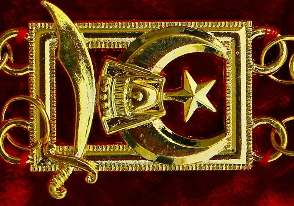 Masonic Regalia Shriner Chain Collar