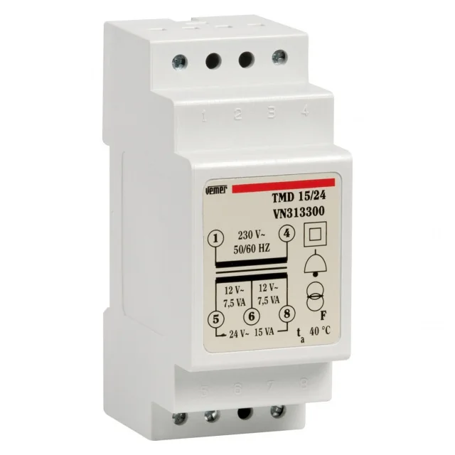 HOME GAS AND SAFETY TMD 15 24 VN313300 SAFETY TRANSFORMERS/DOORS BELL AND SOUNDING DEVICES