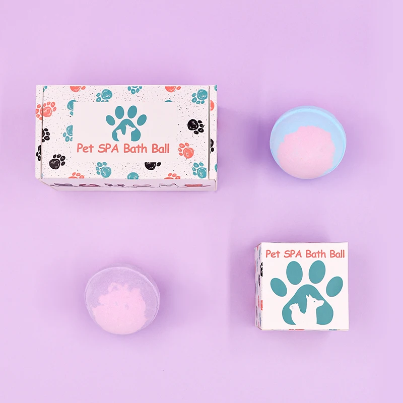  melao Private label Natural Vegan Organic pet bath Bombs SPA Salts
