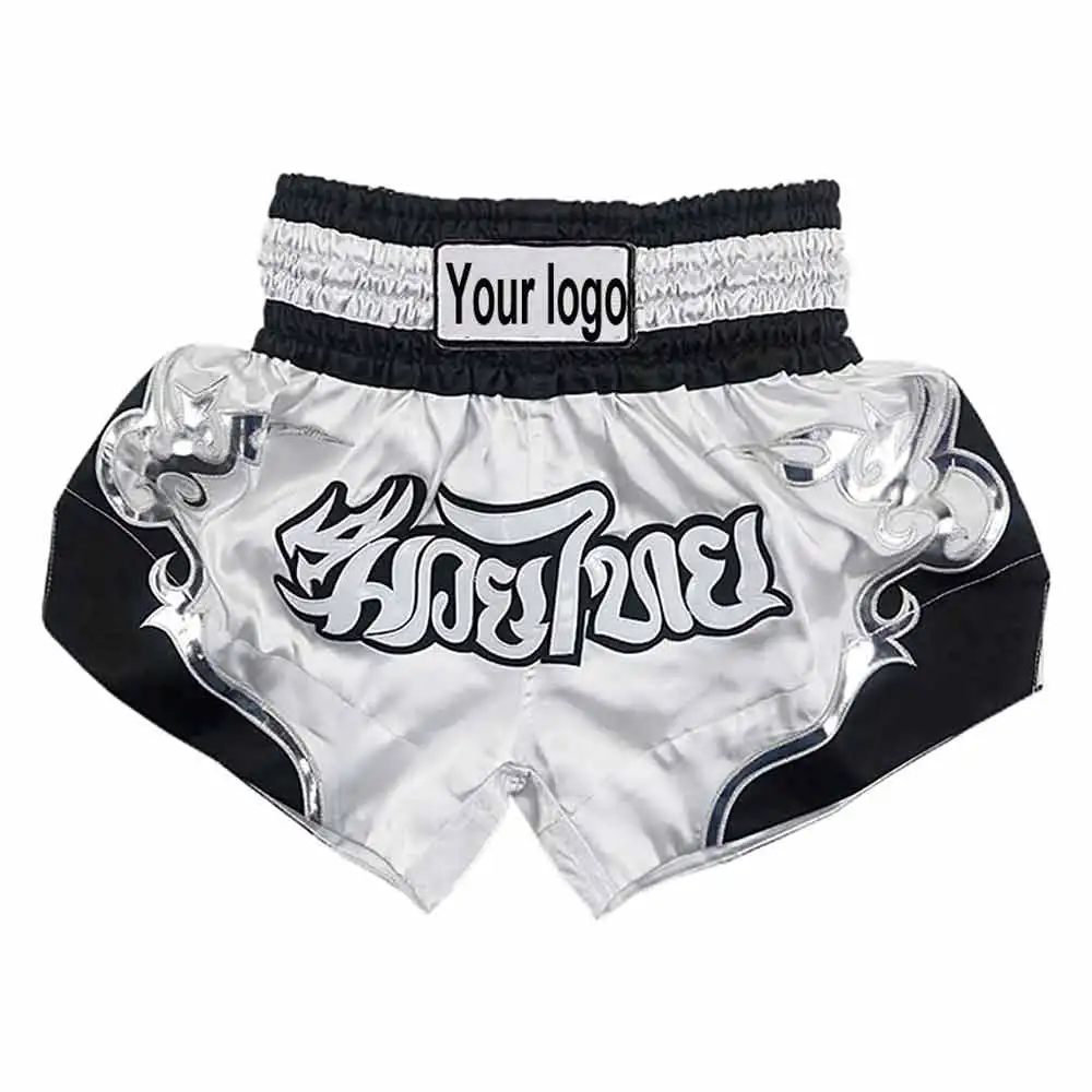 Muay Thai Fight Shorts MMA Shorts Clothing Training Cage Fighting Grappling Martial Arts Kickboxing Shorts Clothing