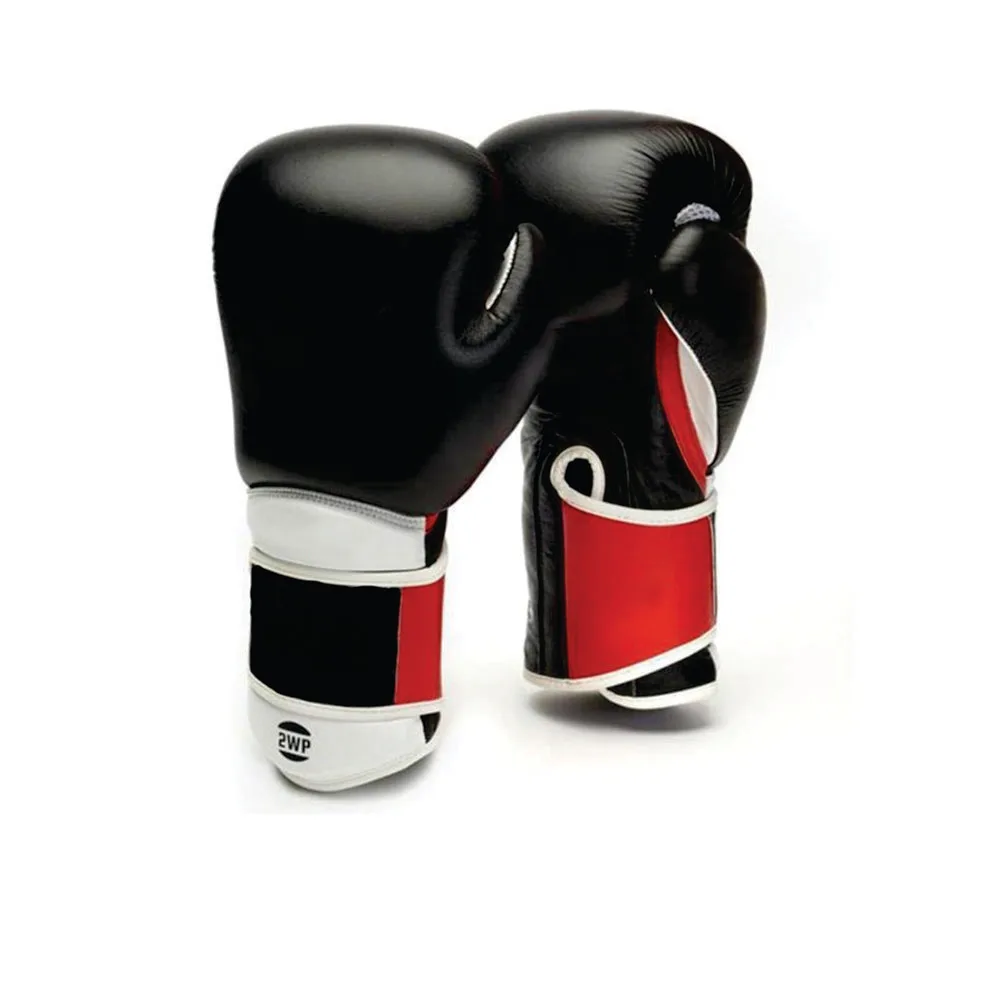 New Mexican Style Boxing Gloves Kick Boxing Wear Punching Gloves Lace Up Style Cowhide Leather Made Gloves