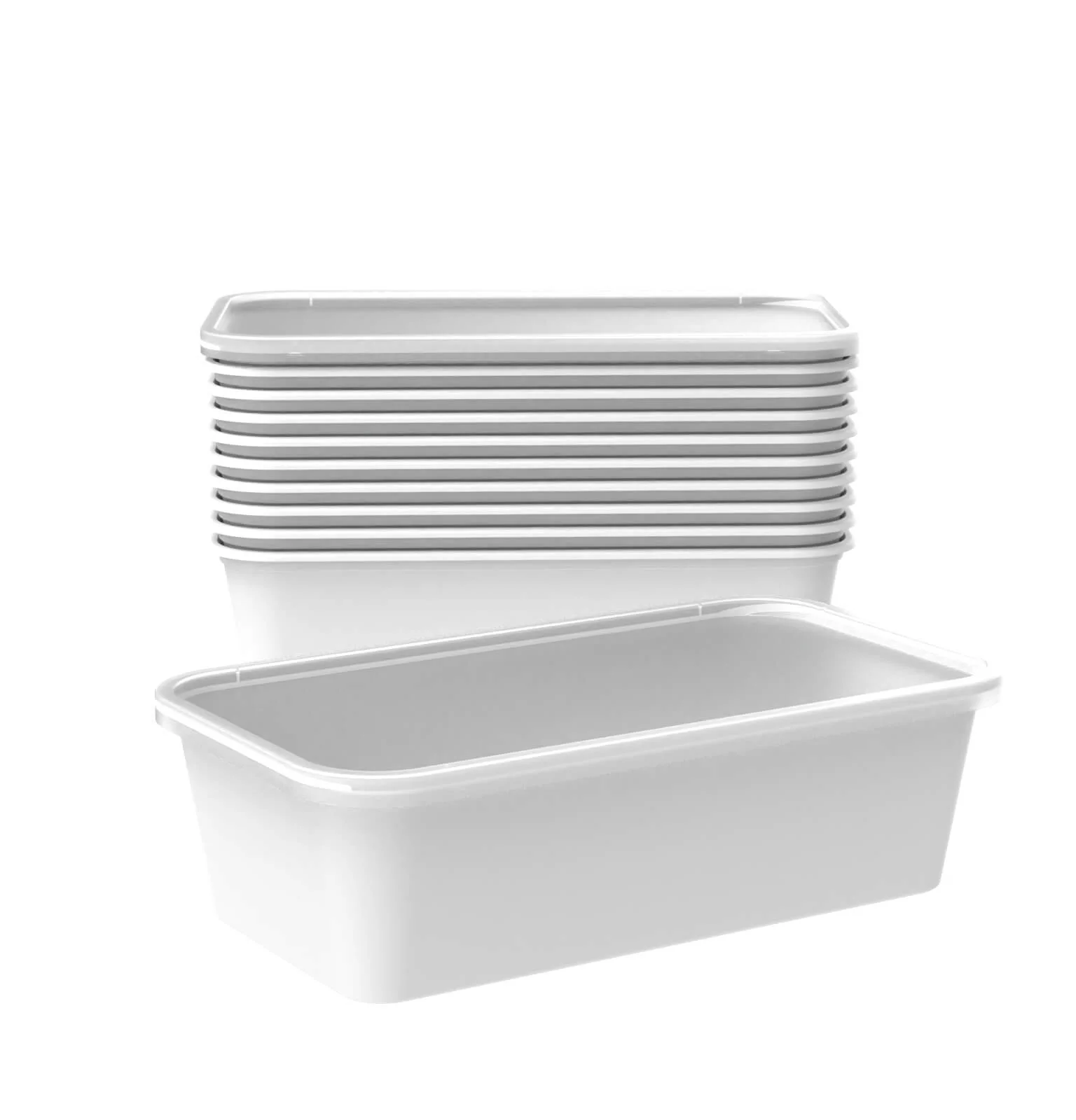 Пластиковый пищевой контейнер на вынос высокое качество 3 отделения для хранения контейнеров во Вьетнаме-B0646