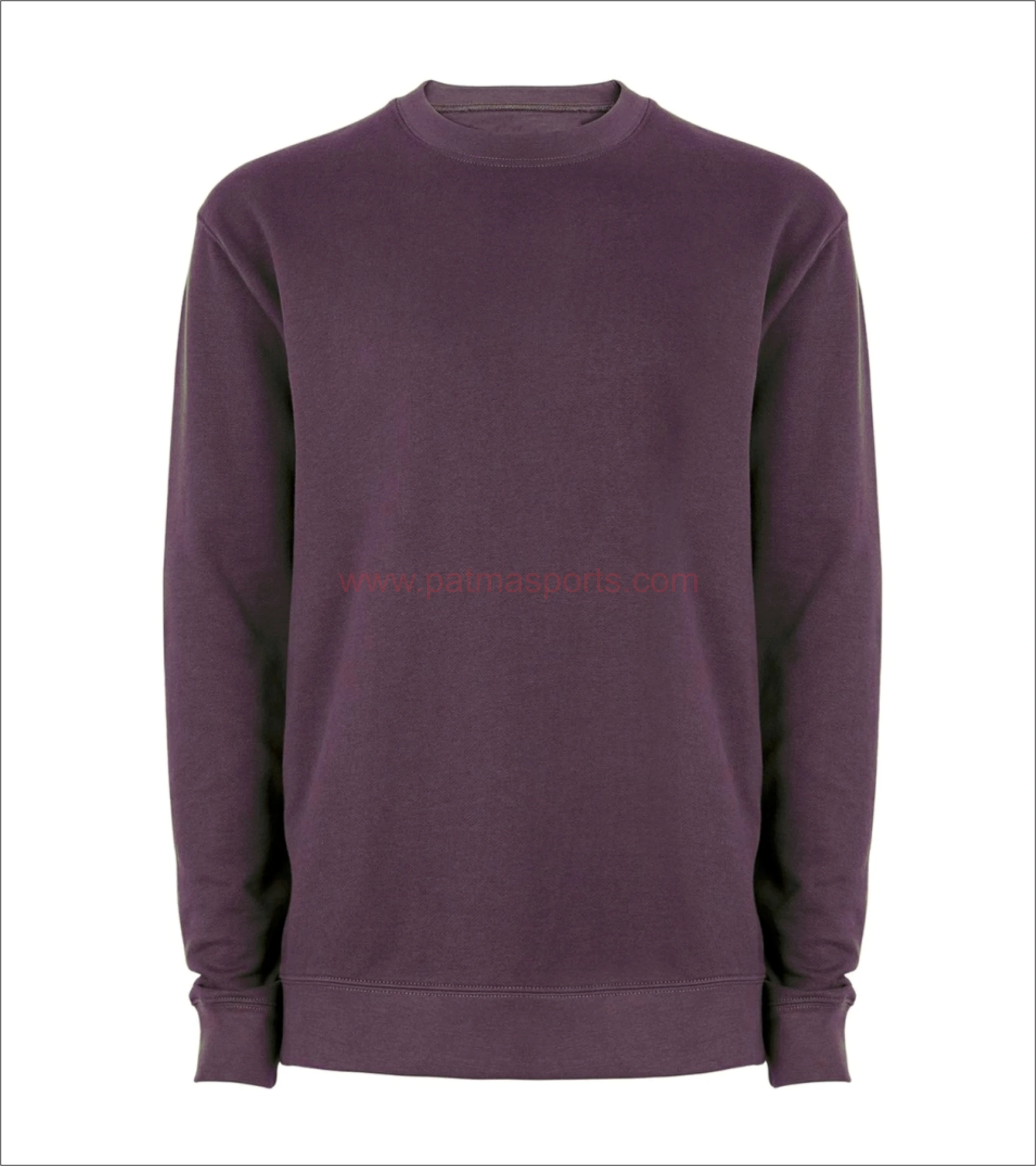 Best Selling OEM Wholesale 100% Polyester Fleece  Sweat Shirt  Crew Neck Sweat Shirt with your custom logo ,  Trending Supplier