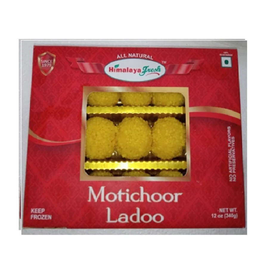 Лучший фирменный Motichoor Ladoo, без химикатов, без консервантов и подлинной индийской упаковочной пищи от Himalya Fresh