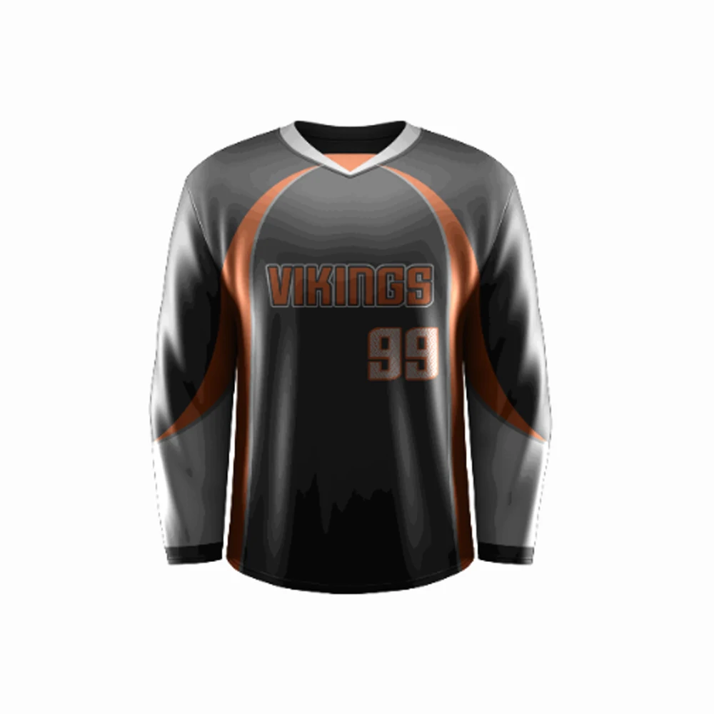 Новинка, высокое качество, винтажная смешная вышивка с сублимационной вышивкой, длинный рукав, мужская майка для хоккея с шайбой на заказ, 2021