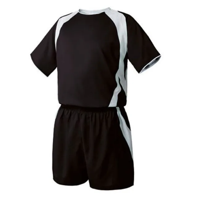 2024 Trending Style Hot Selling Soccer Uniform Shirts Shorts Best Quality for Boys Reasonable Prices for Club School Teams