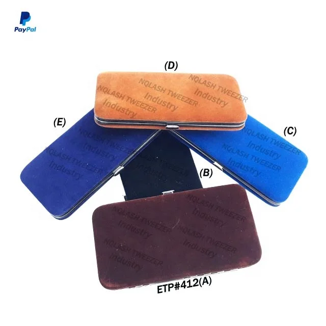 Latest Collection Russian Volume Tweezers kit / Beautiful Eyelash Tweezers Kit & Pouch / New Style  Russian Volume Tweezers