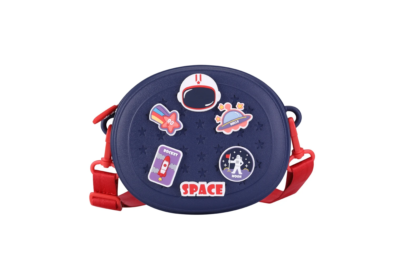 Fashion Air Kids Toddler Purse Crossbody bag wallet with DIY Cartoon Buckles, Easy Clean Lightweight, Kindergarten Preschool