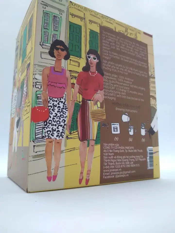 DRIP BAG COFFEE - INSTANT COFFEE - VERY EASY TO USE AND SAVE YOUR TIME