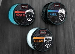 Private Label Available Medium Hold Normal Hair Smooth and Natural Hair Gel for Men