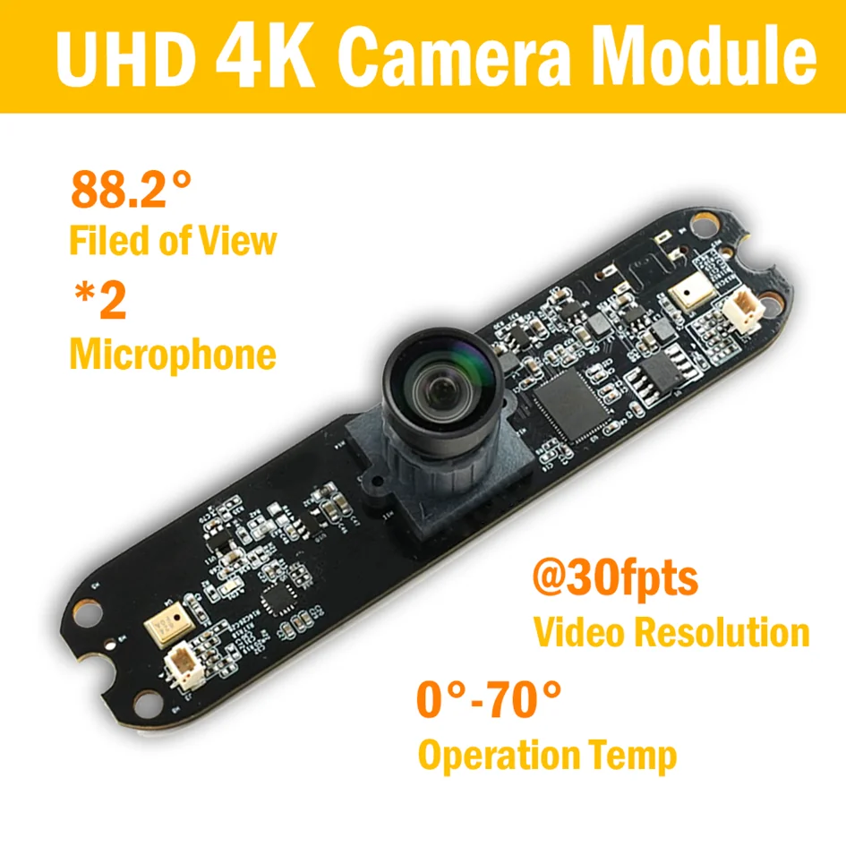 Online Conference UHD Web Camera Module, 30FPS, with IMX415 Sensor is the best 4K Camera Module