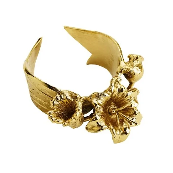 Hotel Ware Metal Napkin Ring Customized Color Handmade Fancy Napkin Ring Event Decorative Inexpensive Metal Napkin Ring