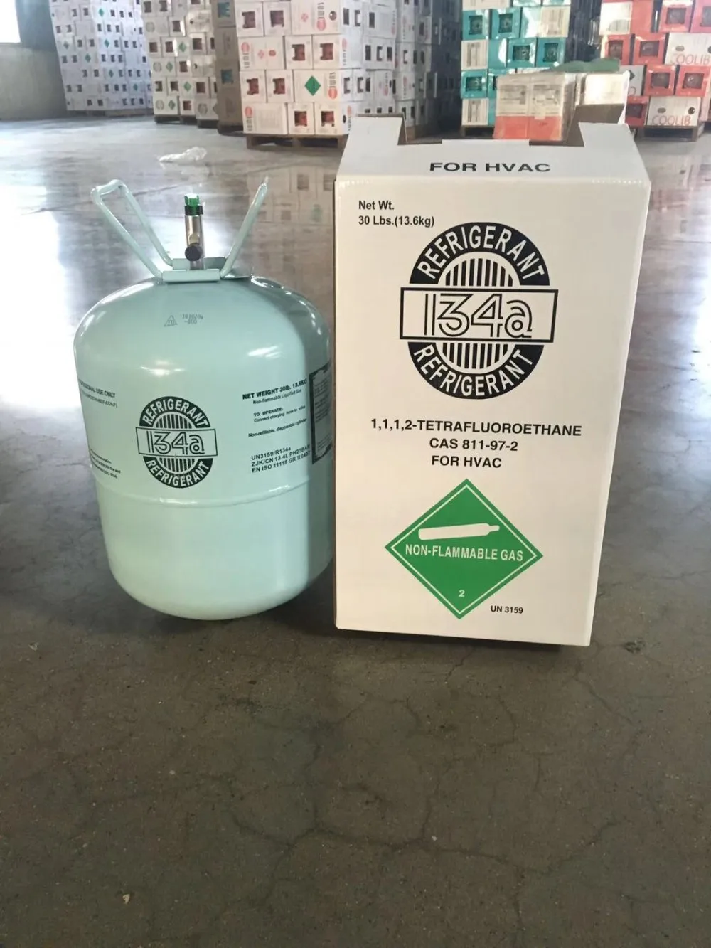 Factory supply air condition 99.9% purity/Bulk-buying HFC refrigerant gas R134a/gas R134