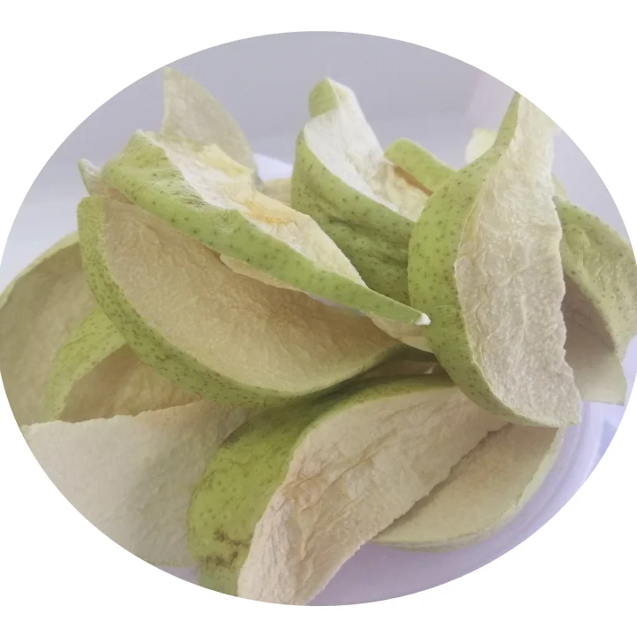 Best Quality Natural Freeze Dried Pear in bulk Dried Pear Healthy Crunchy Snack Wholesale supplier dried fruit OEM