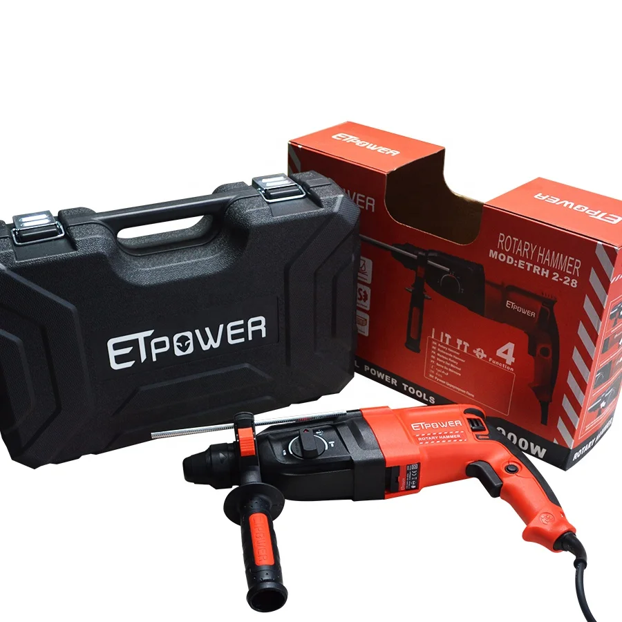 ETpower 26mm Electric Hammer 800W-900W With SDS-PLUS Chuck GBH2-26DRE Interchangeable Spare Parts