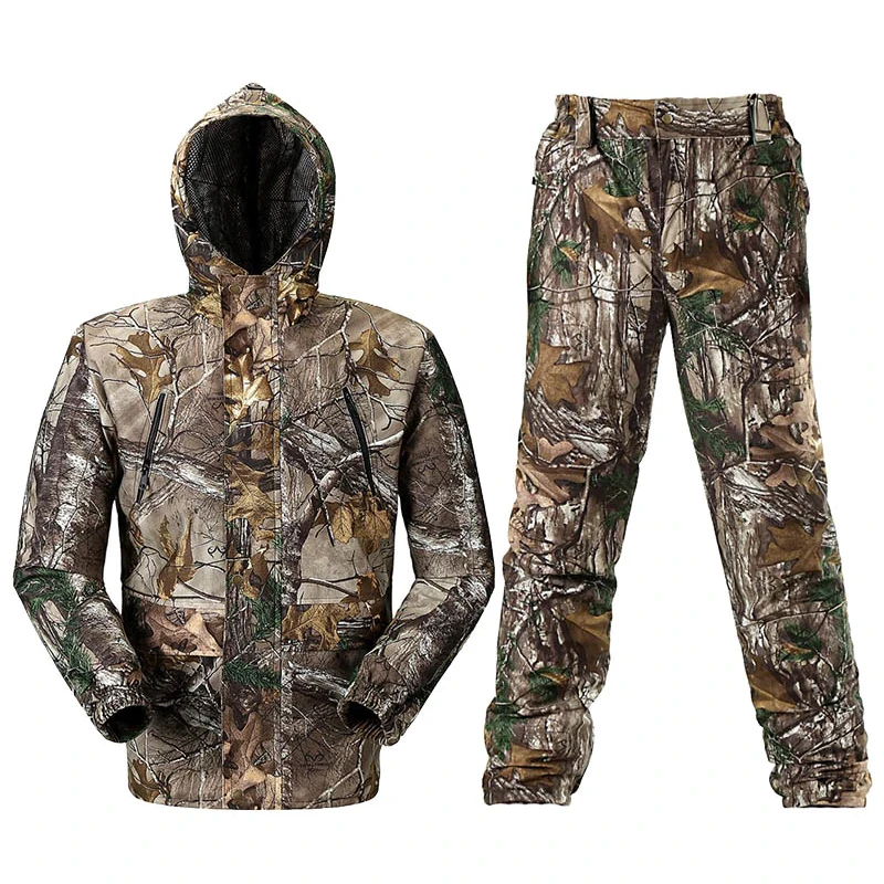 
Newest Lifelike Lightweight Hunting 3D Ghillie Suit Ghillie Suit Camo Green Leaf Camouflage Clothing Military For Hunting Shoot 