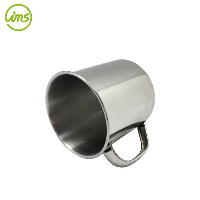 Stainless Steel Tea Cup Coffee Mug With Handle