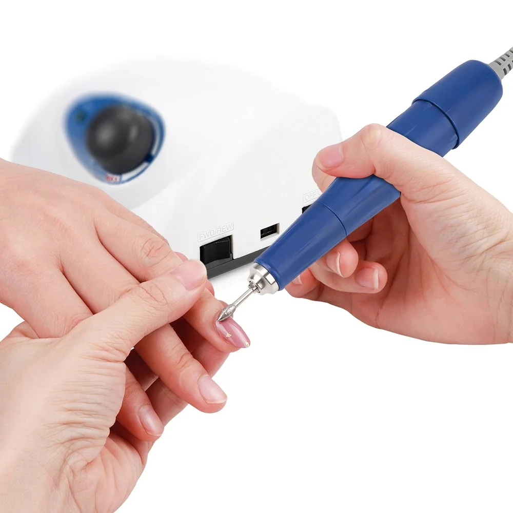 2022 private label nail drill 0~35000RPM Max strong power nail manicure drill polish machine portable rechargeable