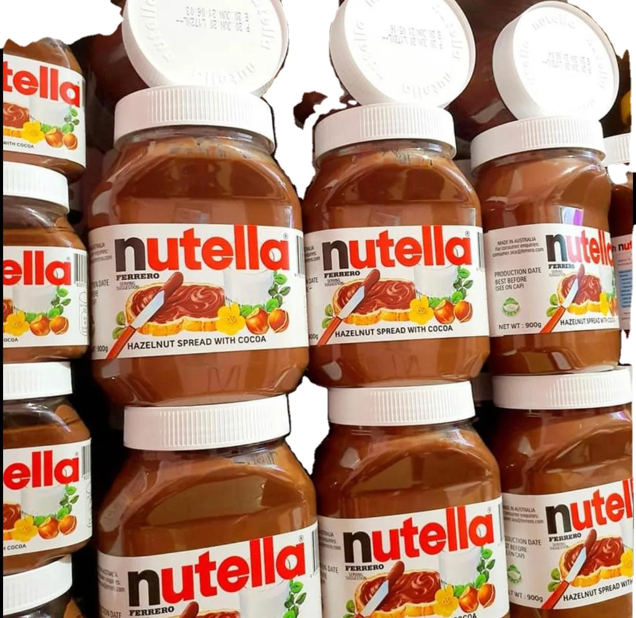 Ферреро Нутелла в наличии быстрая доставка 52 г 350 400 600 750 800
