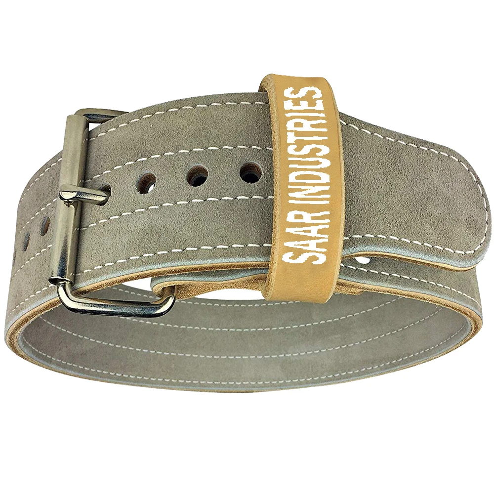 Most Demanded New Gym Bodybuilding Equipment Fitness Cowhide Power Belt Power Lifting Weightlifting Power Belt